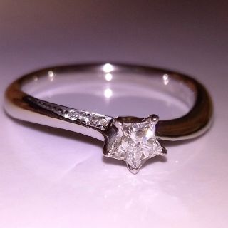 スタージュエリーstar jewelry リング　ダイヤモンド　プラチナ