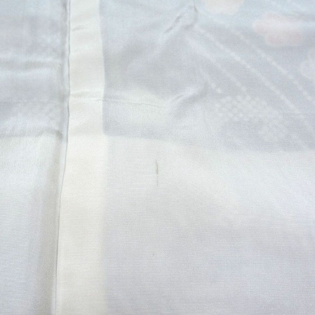 紺色に梅と疋田柄　小紋 レディースの水着/浴衣(着物)の商品写真