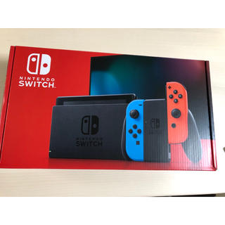 Nintendo Switch - 新品未開封 新型 任天堂スイッチ本体 ネオンブルー ...