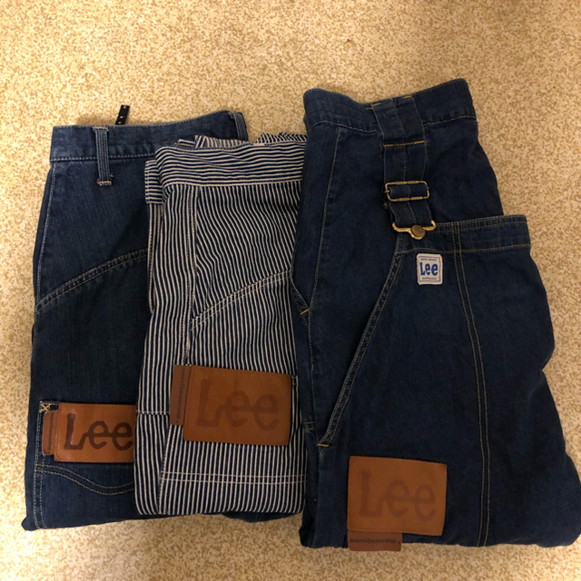 mercibeaucoup - メルシーボークー Lee コラボ デニム ジーンズ 3本