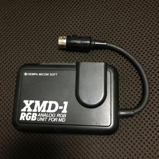 セガ(SEGA)のメガドライブ 1用アナログRGBユニット　XMD-1(その他)