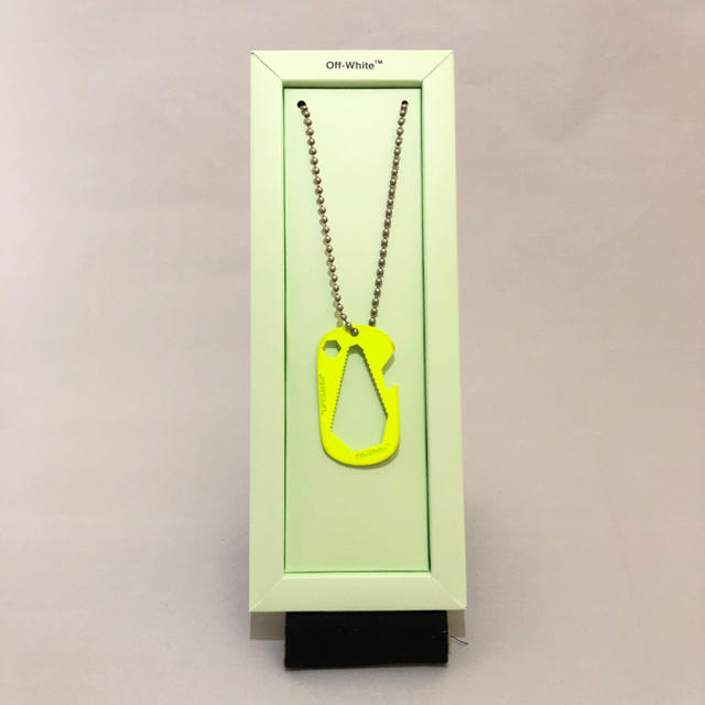 OFF-WHITE(オフホワイト)のOff-White Life Saver ネックレス  メンズのアクセサリー(ネックレス)の商品写真