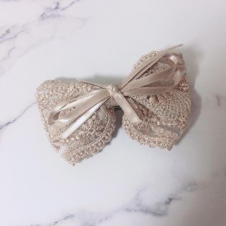 ジルバイジルスチュアート(JILL by JILLSTUART)のレース リボンバレッタ(バレッタ/ヘアクリップ)