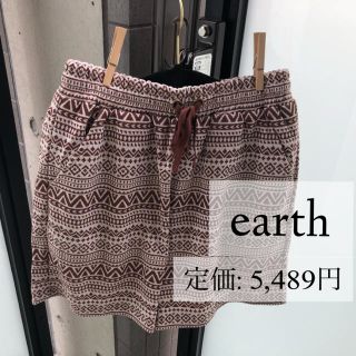 アースミュージックアンドエコロジー(earth music & ecology)のearth music&ecology オルテガキュロットパンツ ショートパンツ(ショートパンツ)