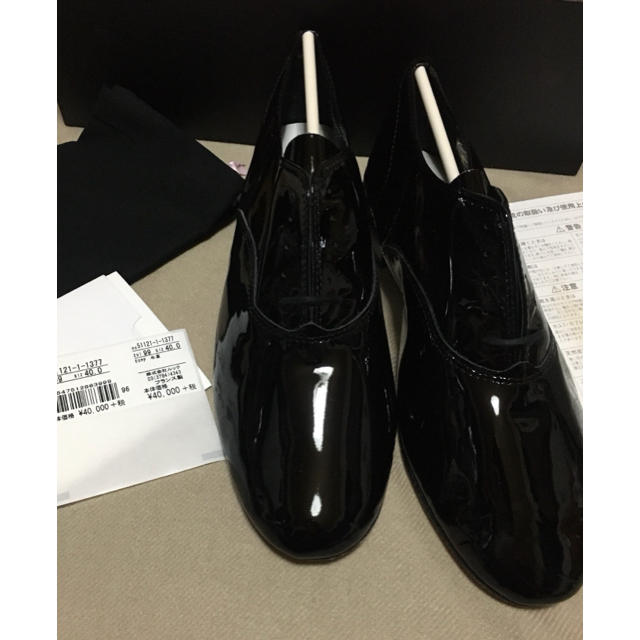 repetto(レペット) ZIZI  エナメル　Noir(ブラック)40 新品