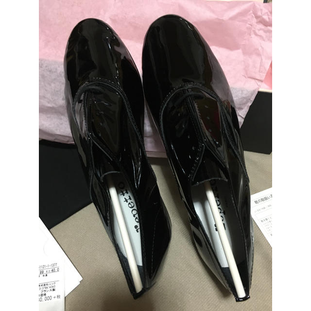 repetto(レペット)のrepetto(レペット) ZIZI  エナメル　Noir(ブラック)40 新品 レディースの靴/シューズ(ローファー/革靴)の商品写真