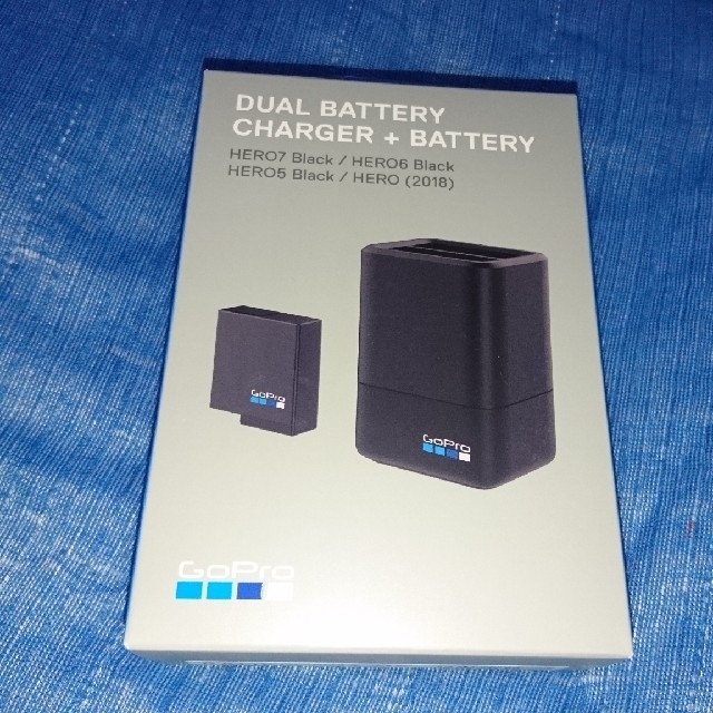 【新品】GoPro DUAL BATTERY CHARGER+BATTERY