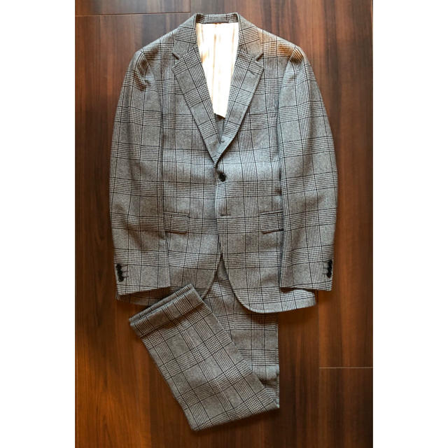 UNITED ARROWS(ユナイテッドアローズ)のユナイテッドアローズ　スーツ　セットアップ　グレンチェック　ドレス　スラックス メンズのスーツ(セットアップ)の商品写真