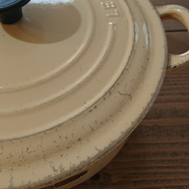 LE CREUSET(ルクルーゼ)のル・クルーゼ 鍋 20cm インテリア/住まい/日用品のキッチン/食器(鍋/フライパン)の商品写真