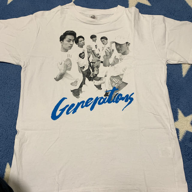 GENERATIONS(ジェネレーションズ)のGENERATIONS Tシャツ Sサイズ エンタメ/ホビーのタレントグッズ(ミュージシャン)の商品写真