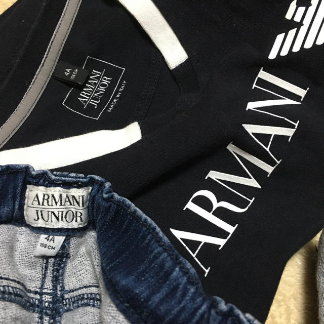 ARMANI JUNIOR(アルマーニ ジュニア)のアルマーニ  ジュニア　106 キッズ/ベビー/マタニティのキッズ服男の子用(90cm~)(その他)の商品写真