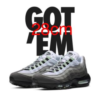 ナイキ(NIKE)のNIKE airmax95  fresh mint  28cm(スニーカー)