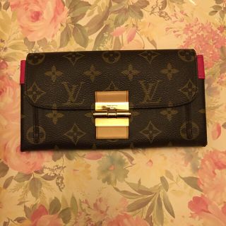 ルイヴィトン(LOUIS VUITTON)の【専用Plume様】ルイヴィトン【レア】新品未使用長財布ピンク(財布)