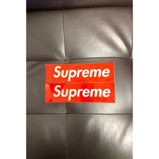 シュプリーム(Supreme)の【正規品】supremeステッカー×2(ステッカー)