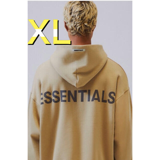 FOG Essentials エッセンシャルズパーカー タン ベージュ XL www