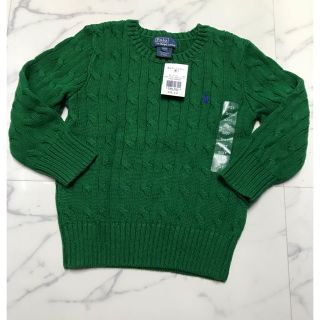 ポロラルフローレン(POLO RALPH LAUREN)のラルフローレン ニット セーター 新品未使用 3歳 100センチ(ニット)