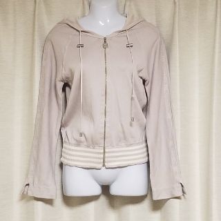 美品 CHANEL シャネル スポーツライン テニス パーカー 38 白 服-