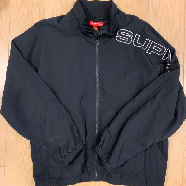 Supreme(シュプリーム)のSupreme 17SS Split Track Jacket 黒 L 新品 メンズのジャケット/アウター(ナイロンジャケット)の商品写真