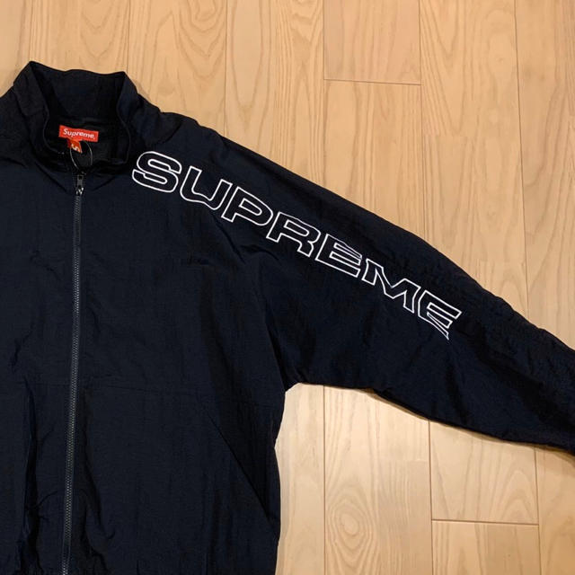 Supreme(シュプリーム)のSupreme 17SS Split Track Jacket 黒 L 新品 メンズのジャケット/アウター(ナイロンジャケット)の商品写真