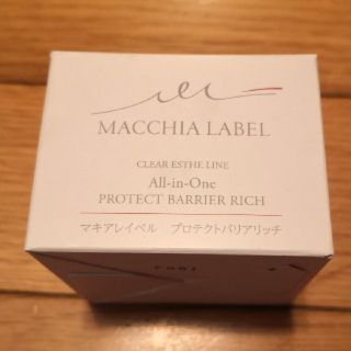 マキアレイベル(Macchia Label)のマキアレイベル プロテクトバリアリッチc (ジェルクリーム)(オールインワン化粧品)