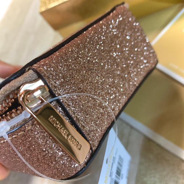 Michael Kors(マイケルコース)の新品 マイケルコース ローズゴールド ピンク ピルケース ジュエリーボックス レディースのファッション小物(ポーチ)の商品写真