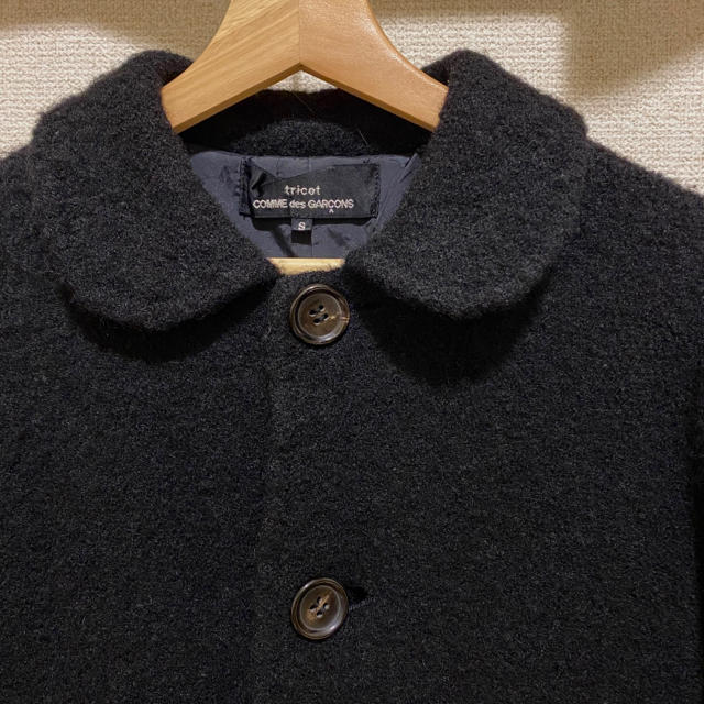 COMME des GARCONS - tricot comme des garçons 丸襟コートの通販 by