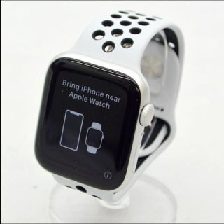 アップルウォッチ(Apple Watch)の【新品・未開封】Apple Watch Nike+ Series5 GPS シル(スマートフォン本体)