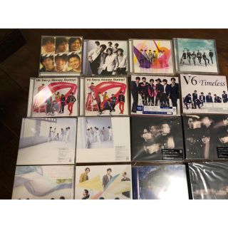 ブイシックス(V6)のV6 シングル初回盤16枚 アルバム Ready? 初回盤DVD付セット(ポップス/ロック(邦楽))