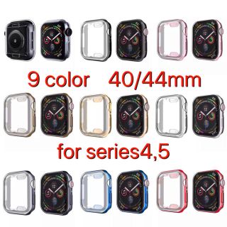 Apple Watch series4/5 保護ケース【38/40/44mm】(保護フィルム)