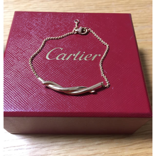 Cartier(カルティエ)のカルティエ　アントルラセ　ブレスレット  K18PG ピンクゴールド　 レディースのアクセサリー(ブレスレット/バングル)の商品写真