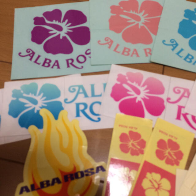 ALBA ROSA(アルバローザ)のアルバローザ ステッカーセット レディースのレディース その他(その他)の商品写真