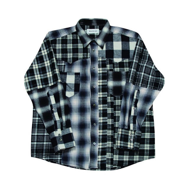 込み！！MIYAGIHIDETAKA Western flannel shirtトップス