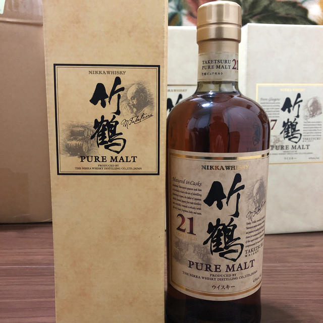 竹鶴 21年 700ml 箱付き