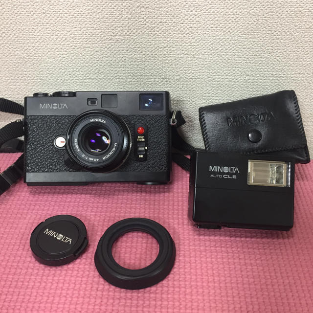 はりこふ様専用✳︎MINOLTA CLE 動作未確認ジャンク 完成品 33150円