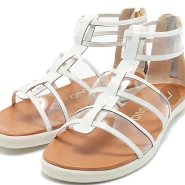 BEAUTY&YOUTH UNITED ARROWS(ビューティアンドユースユナイテッドアローズ)の(PARA RAIO)L3501 PATENT BACK ZIP SANDAL レディースの靴/シューズ(サンダル)の商品写真