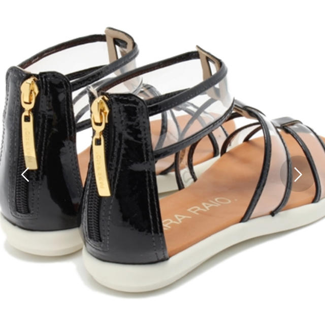 BEAUTY&YOUTH UNITED ARROWS(ビューティアンドユースユナイテッドアローズ)の(PARA RAIO)L3501 PATENT BACK ZIP SANDAL レディースの靴/シューズ(サンダル)の商品写真