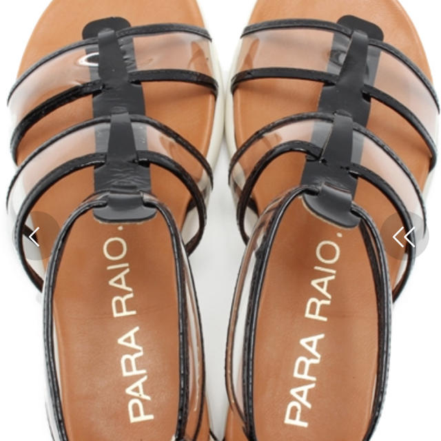 BEAUTY&YOUTH UNITED ARROWS(ビューティアンドユースユナイテッドアローズ)の(PARA RAIO)L3501 PATENT BACK ZIP SANDAL レディースの靴/シューズ(サンダル)の商品写真