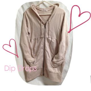 ディップドロップス(Dip Drops)の♡Dip Drops♡ロングパーカー♡(パーカー)