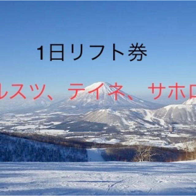 購入・価格比較 2人用 ルスツ リゾート リフト券1日券 2人分交換券