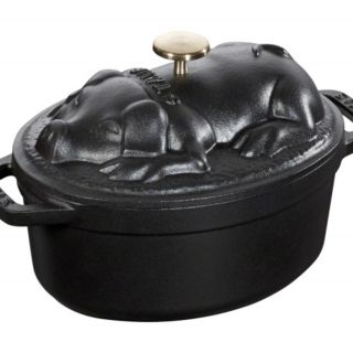 ストウブ(STAUB)の【カンちずりん様専用】新品 ストウブ ピギーココット ピッグ 豚 17cm(鍋/フライパン)