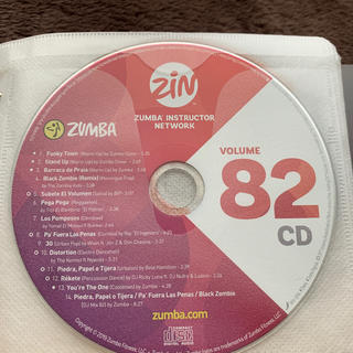 ズンバ(Zumba)のZUMBA CD ZIN 82(ダンス/バレエ)