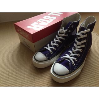 コンバース(CONVERSE)のコンバースオールスターハイカット japan☆パープル☆27.0cm(スニーカー)