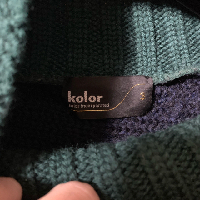 kolor(カラー)のkolor 18aw クレイジーパターンニット メンズのトップス(ニット/セーター)の商品写真