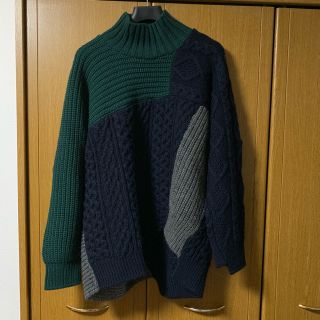 カラー(kolor)のkolor 18aw クレイジーパターンニット(ニット/セーター)