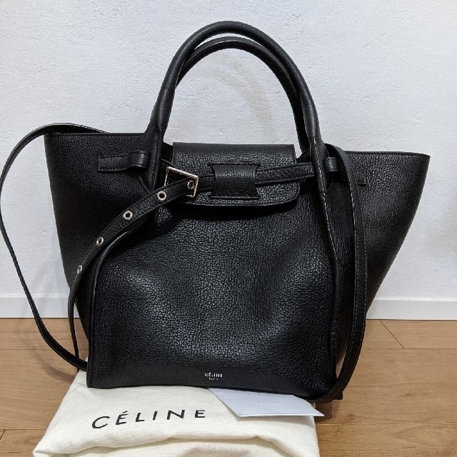 旧ロゴ!!希少!!CÉLINEセリーヌビッグバッグスモール新品同様 | フリマアプリ ラクマ