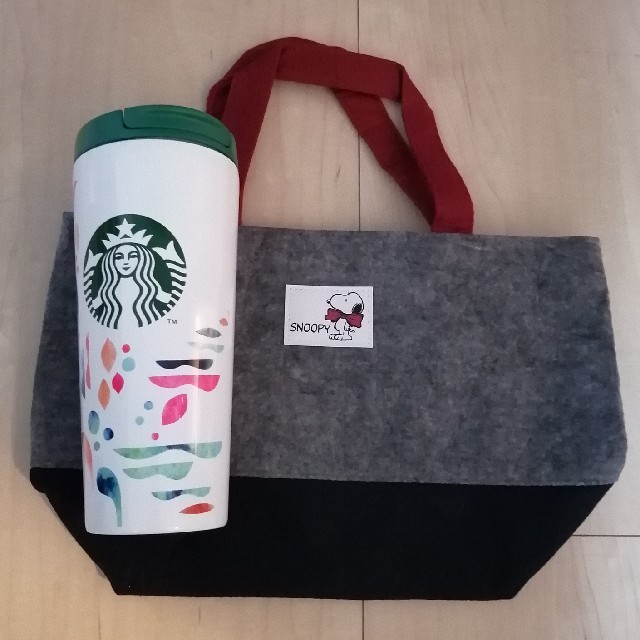 Starbucks Coffee - 新品送料込！スターバックスタンブラー &スヌーピー トートバッグの通販 by マキティ's shop