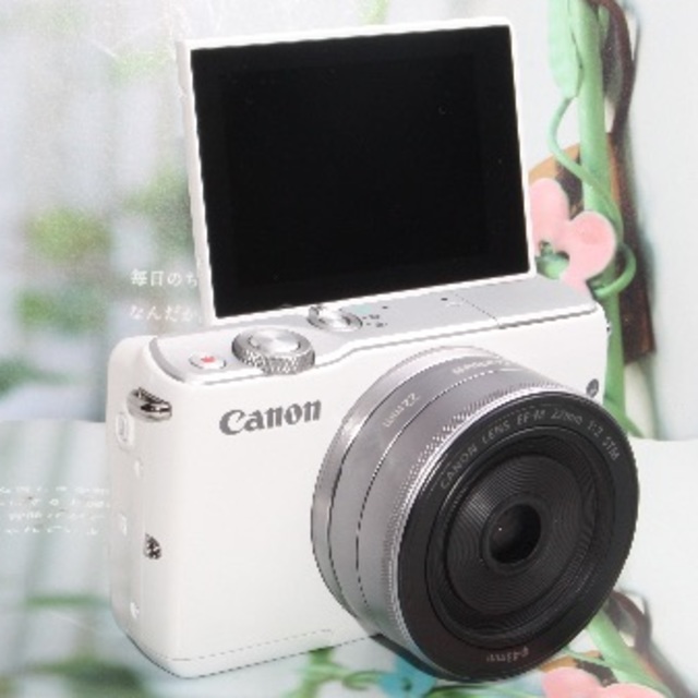 ❤️Wi-Fi&単焦点レンズ&予備バッテリー❤️ Canon EOS M10❤️