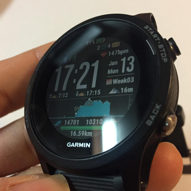 GARMINガーミンForeAthlete745Black suica対応