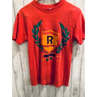 リーボック(Reebok)のTシャツ　Reebok リーボック　レッド　70S 80S レア　ヴィンテージ(Tシャツ/カットソー(半袖/袖なし))