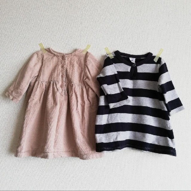 PETIT BATEAU(プチバトー)のPetit Bateau　プチバトー　ワンピース　チュニック キッズ/ベビー/マタニティのベビー服(~85cm)(ワンピース)の商品写真